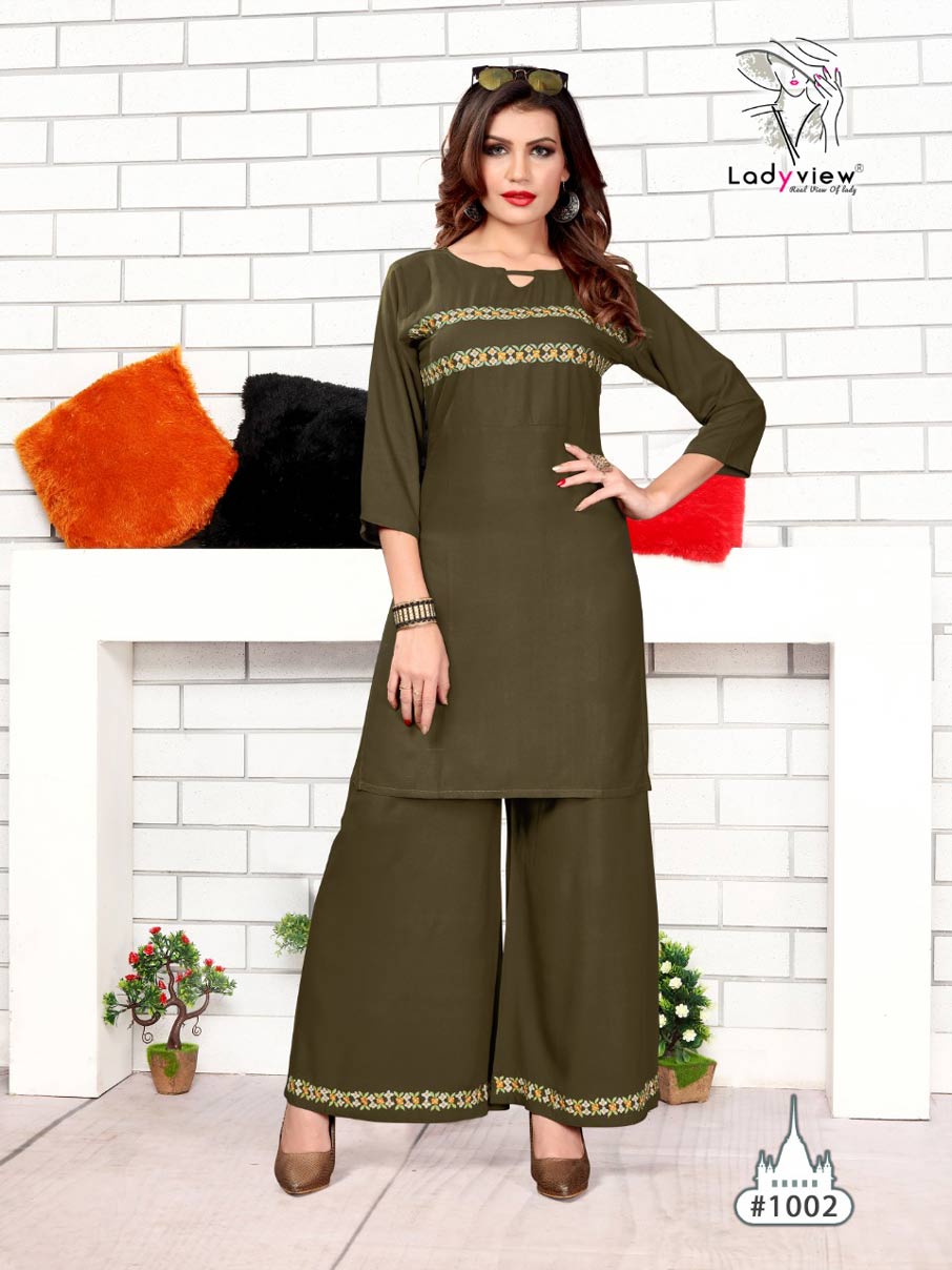 Ladyview Plazzo Point Rayon Kurtis Catalog Ladyview Plazzo Point Rayon Kurtis Catalog